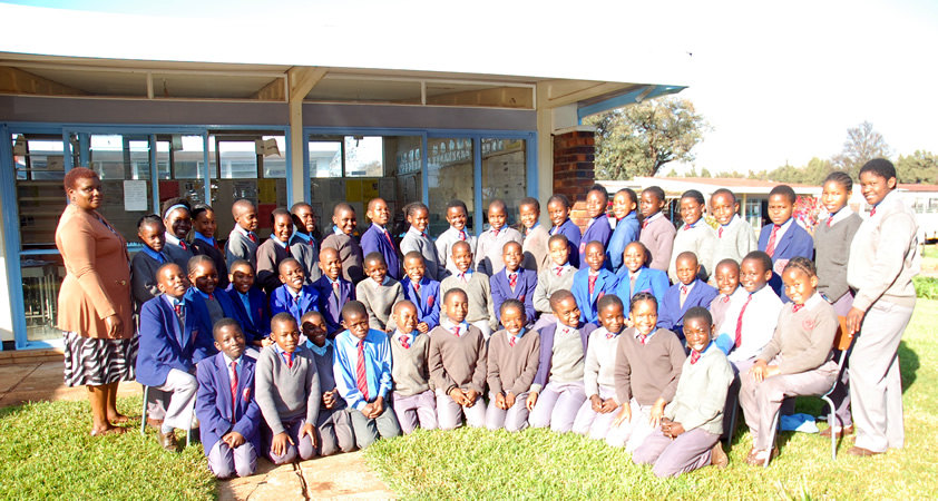 Grade 5 Blue with Mrs Chawapiwa