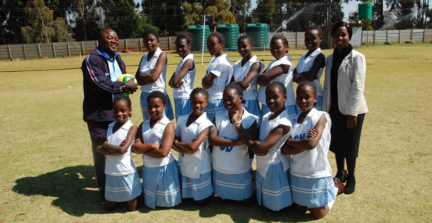 Senior netball team